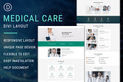 Medical Care -  Divi Theme Layout