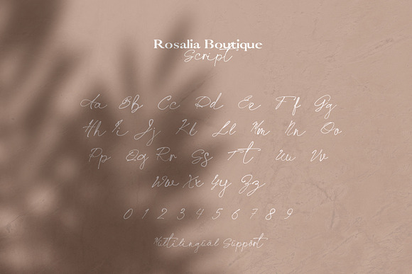 Rosalia Boutique- Handwritten Script in Script Fonts - product preview 11