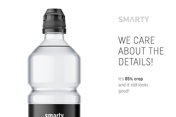Drink bottle mockup in Product Mockups - product preview 3