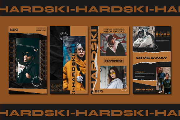HARDSKI - Instagram Template in Instagram Templates - product preview 9