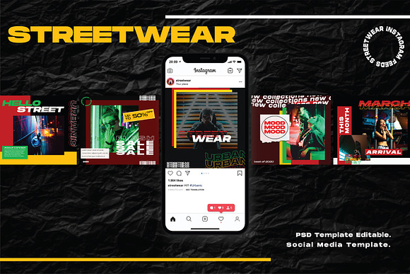 STREETWARE - Instagram Template in Instagram Templates - product preview 5