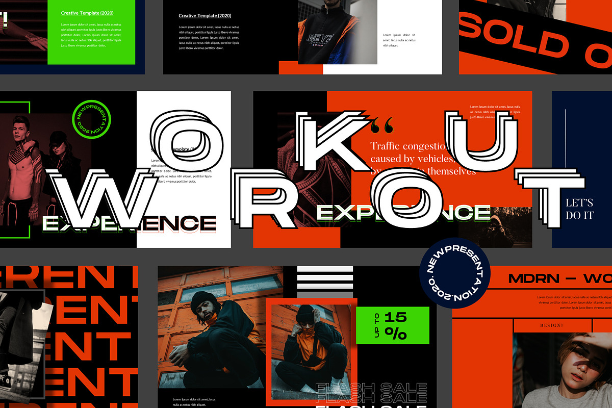 WORKOUT - PowerPoint Template in PowerPoint Templates - product preview 8