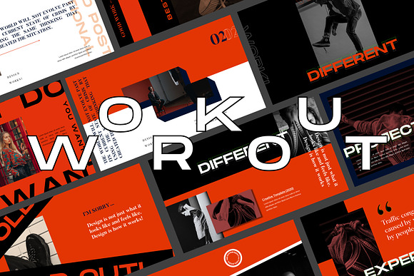 WORKOUT - PowerPoint Template in PowerPoint Templates - product preview 2