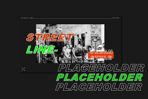 STREETLINE - PowerPoint Template in PowerPoint Templates - product preview 1