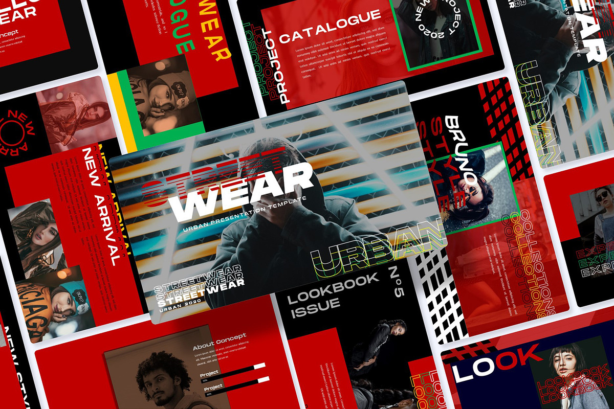 STREETWEAR - PowerPoint Template in PowerPoint Templates - product preview 8