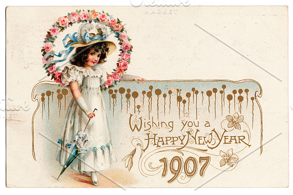 Vintage 1907 Postcard