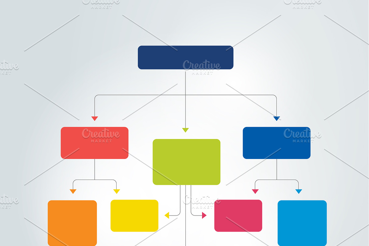 Infographics flowchart. in Illustrations - product preview 8