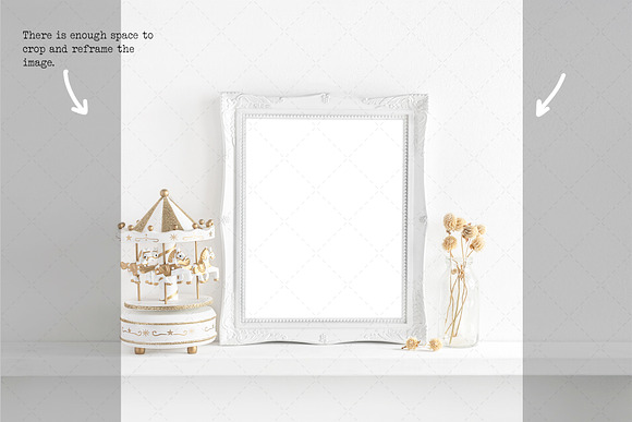 8x10 nursery frame mockup in Mockup Templates - product preview 5