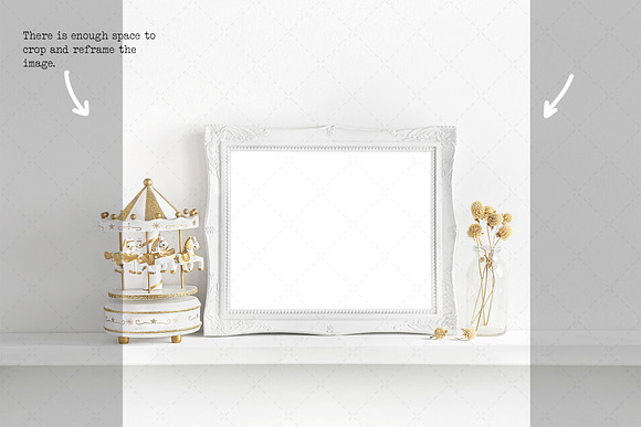 8x10 nursery frame mockup in Mockup Templates - product preview 5