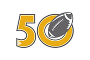 50 Pro Football Championship Ball