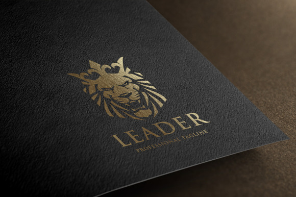 Leader Lion Logo in Logo Templates - product preview 2