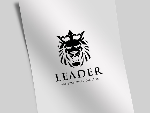 Leader Lion Logo in Logo Templates - product preview 3