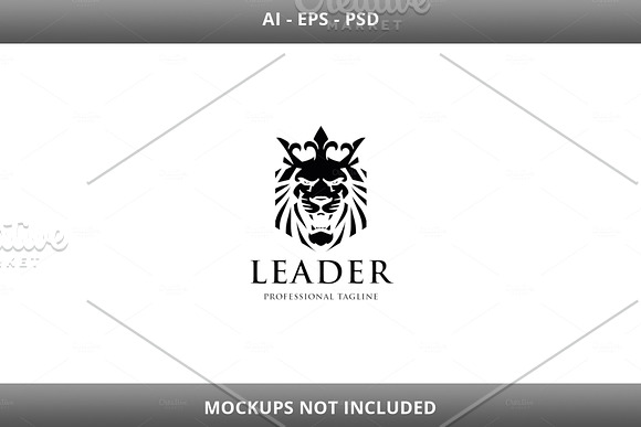 Leader Lion Logo in Logo Templates - product preview 4