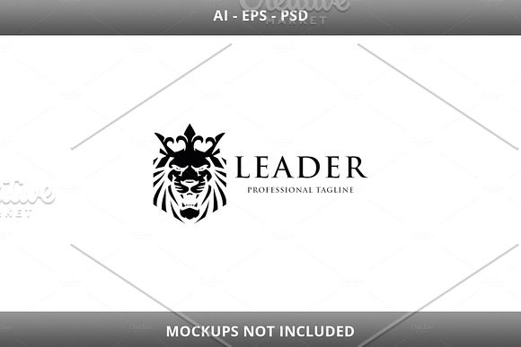 Leader Lion Logo in Logo Templates - product preview 5