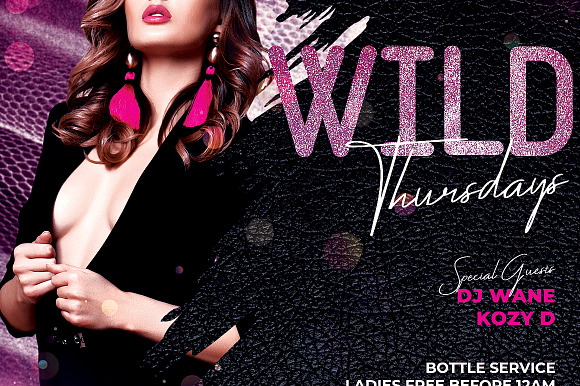 Night Club Flyer Template in Flyer Templates - product preview 1