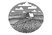 Farm Scene Icon