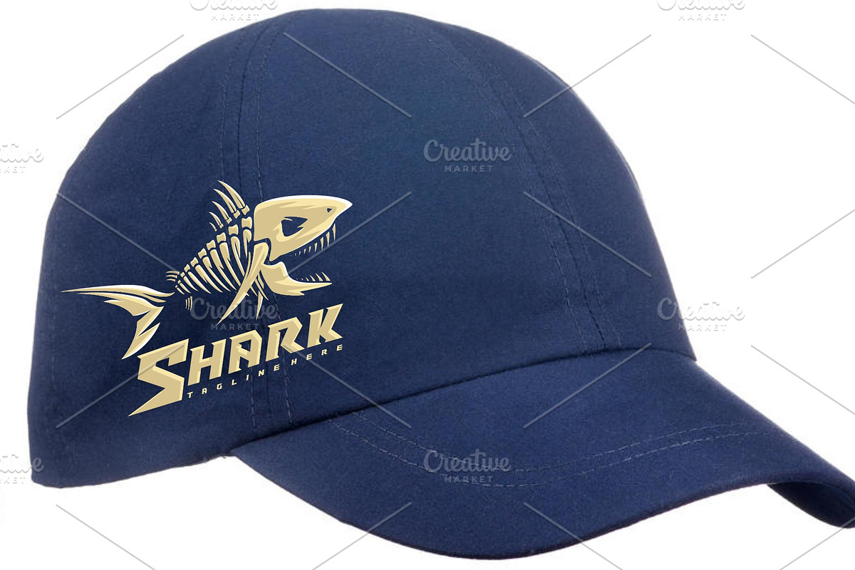 Skull Shark in Logo Templates - product preview 8