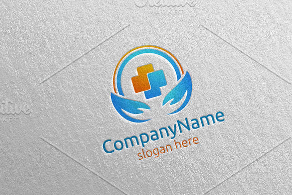 Medical Health Care Logo in Logo Templates - product preview 3