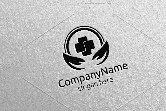 Medical Health Care Logo in Logo Templates - product preview 4