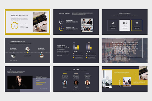 Luroa : Pitch Deck Powerpoint in PowerPoint Templates - product preview 2