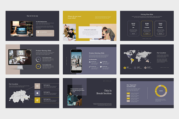 Luroa : Pitch Deck Powerpoint in PowerPoint Templates - product preview 3