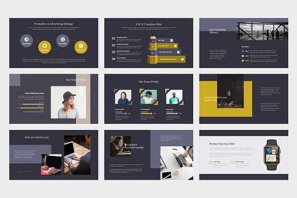 Luroa : Pitch Deck Powerpoint in PowerPoint Templates - product preview 5