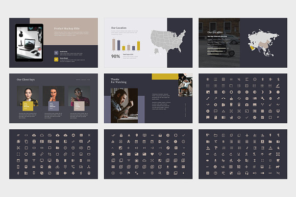 Luroa : Pitch Deck Powerpoint in PowerPoint Templates - product preview 6