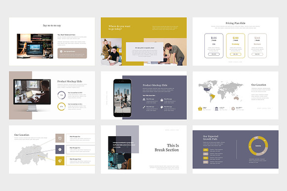 Luroa : Pitch Deck Powerpoint in PowerPoint Templates - product preview 9
