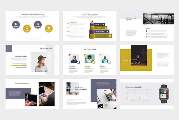 Luroa : Pitch Deck Powerpoint in PowerPoint Templates - product preview 11
