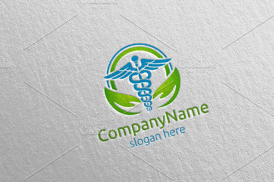 Medical Health Care Logo in Logo Templates - product preview 8