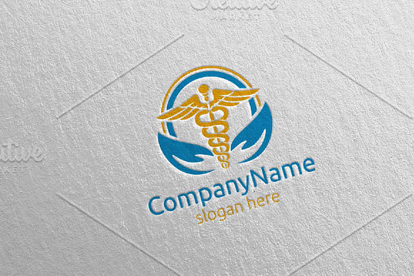 Medical Health Care Logo in Logo Templates - product preview 2