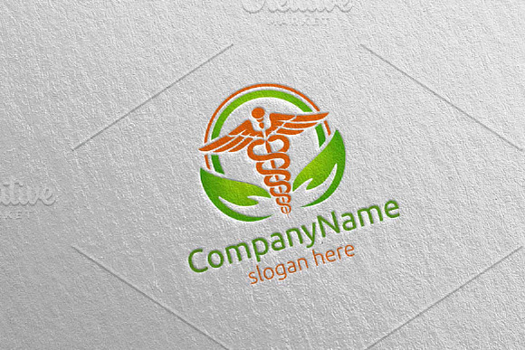 Medical Health Care Logo in Logo Templates - product preview 3