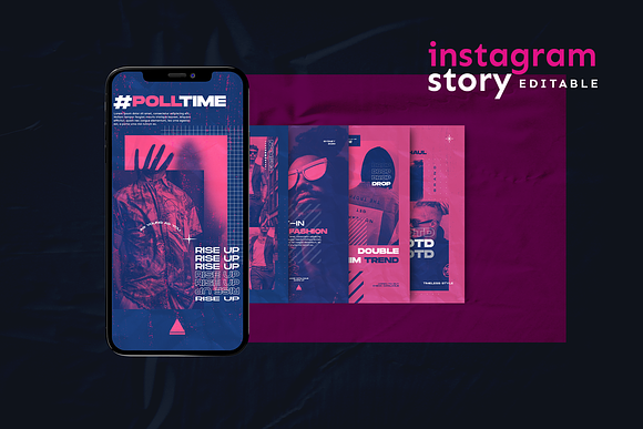 Instagram Story Template in Instagram Templates - product preview 1