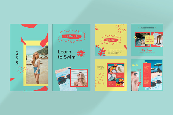 Sun Fresh Instagram Templates in Instagram Templates - product preview 5