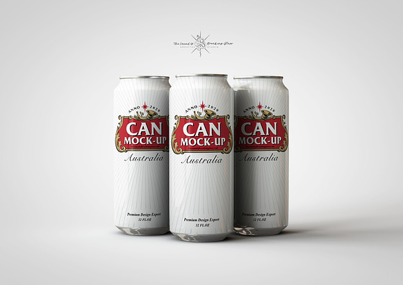 Crowler Beer Can | Soda Can Mock-Up in Product Mockups - product preview 9