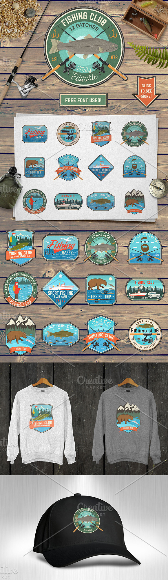 72 Badges Graphics Part.4 in Logo Templates - product preview 4