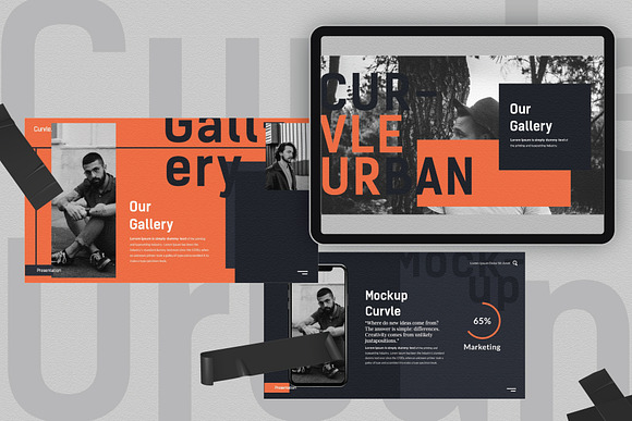 Curvle Urban Powerpoint in PowerPoint Templates - product preview 2