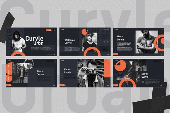 Curvle Urban Powerpoint in PowerPoint Templates - product preview 5