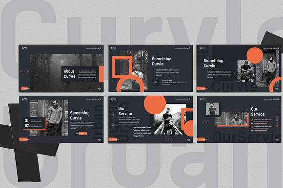 Curvle Urban Powerpoint in PowerPoint Templates - product preview 6