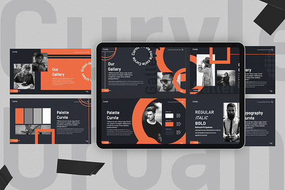 Curvle Urban Powerpoint in PowerPoint Templates - product preview 8