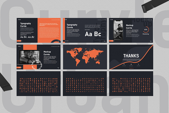 Curvle Urban Powerpoint in PowerPoint Templates - product preview 9