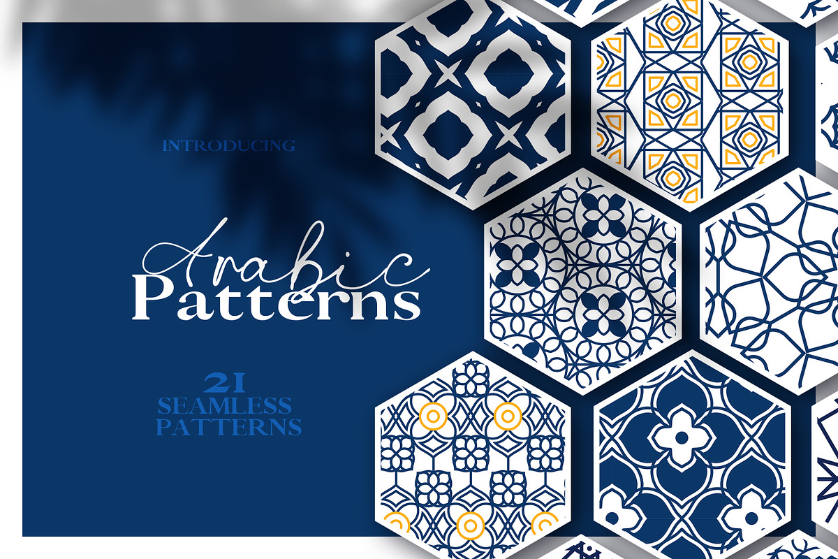 Arabic & Islamic Seamless Patterns in Patterns - product preview 8