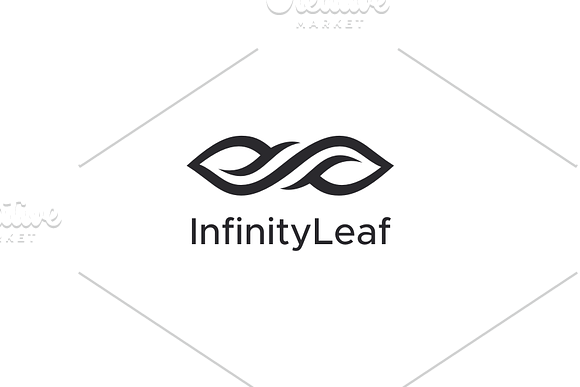 Infinity Leaf Logo in Logo Templates - product preview 2