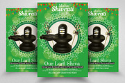 Maha Shivrati Hindu Event Flyer