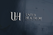 UH Logo Design Typography Monogram