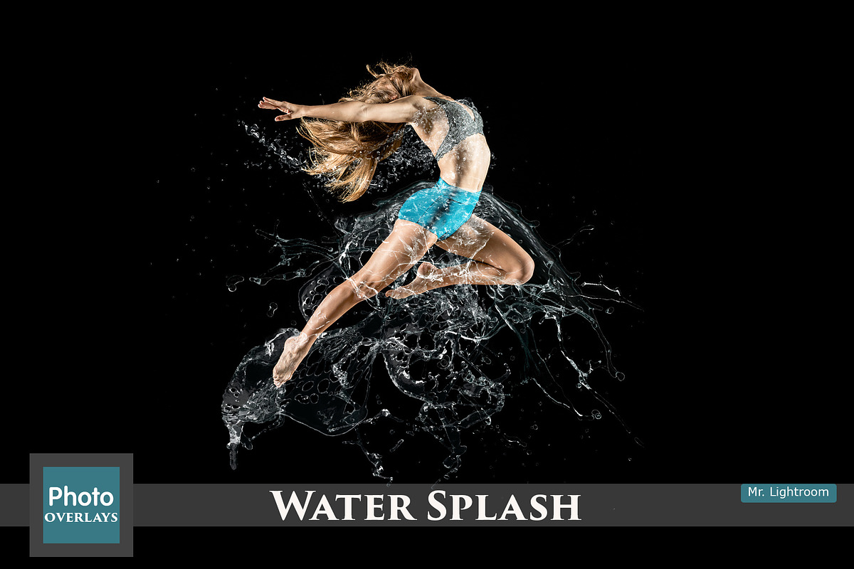 130 Water Splash Photo Overlays in Add-Ons - product preview 8