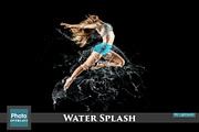 130 Water Splash Photo Overlays