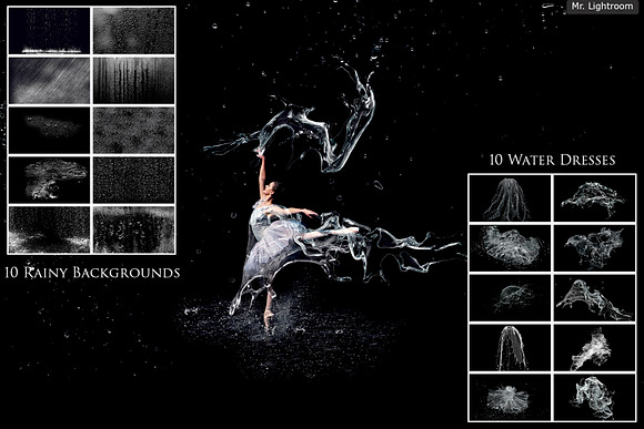 130 Water Splash Photo Overlays in Add-Ons - product preview 2