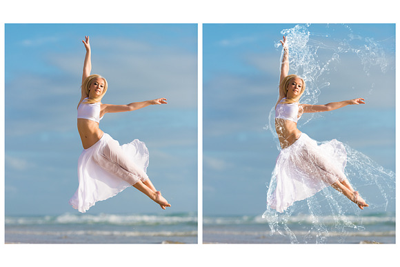 130 Water Splash Photo Overlays in Add-Ons - product preview 3