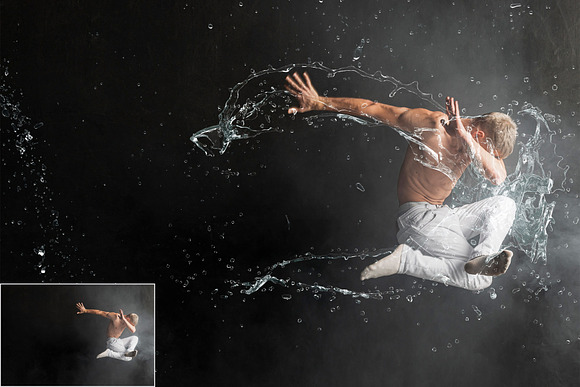 130 Water Splash Photo Overlays in Add-Ons - product preview 4